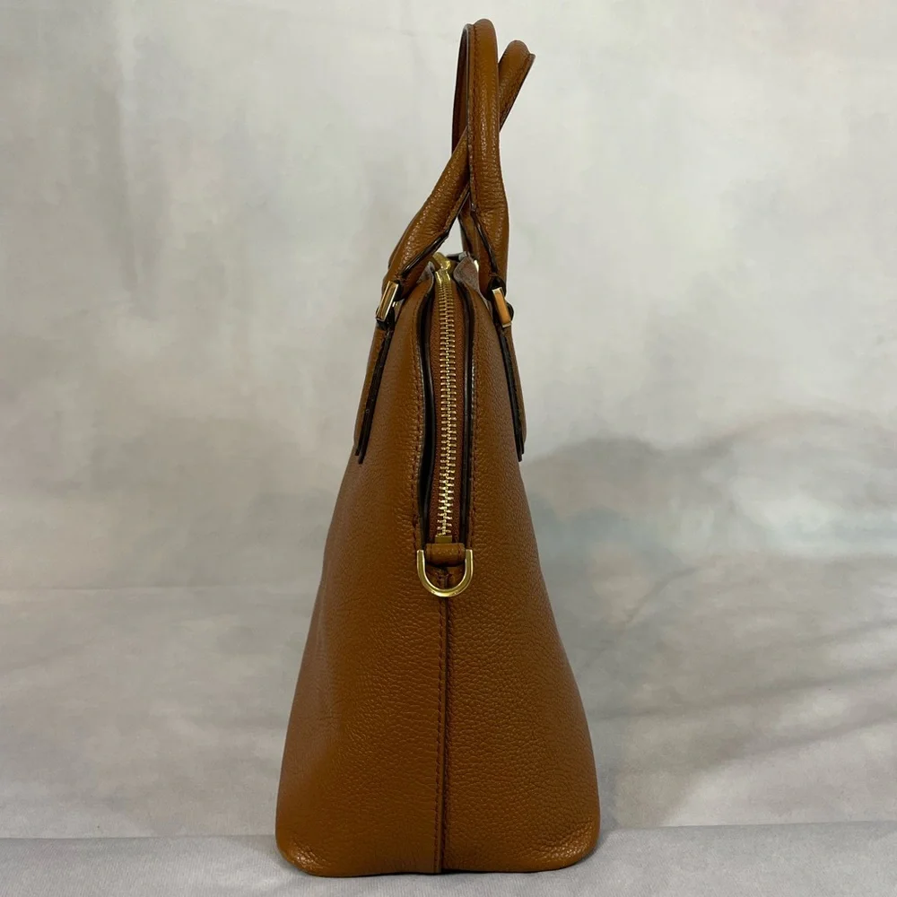 Michael Kors Tan Leather Satchel